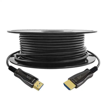 HDMI Fiber Optic Cable, 2.1 Ultra Hd 8K High Speed 48Gbps HDMI Fiber Cable Support 8K@60Hz 4K@120Hz 3D Dhr Earc