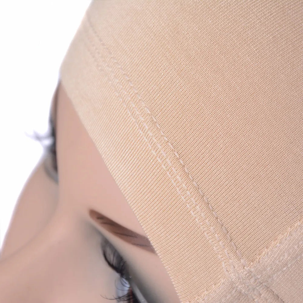 Bamboo Fiber Wig Cap for Women Comfortable and Elastic Wig Cap Wearing under Wigs