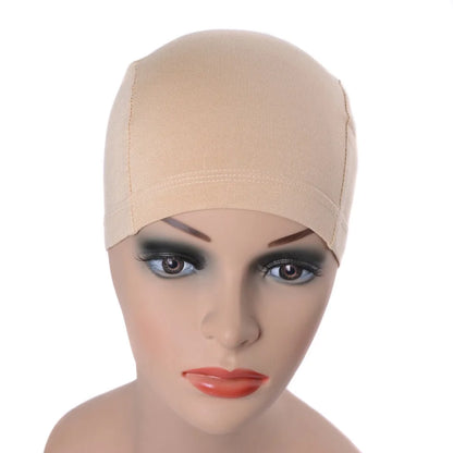 Bamboo Fiber Wig Cap for Women Comfortable and Elastic Wig Cap Wearing under Wigs