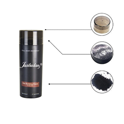 Hair Fiber Powder Hair Seams Covers Fiber Powder Hair Powder Can Hair Full-Bodied Waterproof Hair Powder Auxiliary Nozzle Set