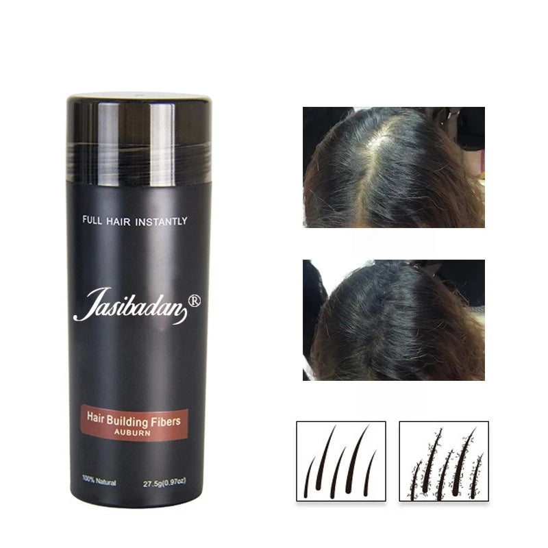 Hair Fiber Powder Hair Seams Covers Fiber Powder Hair Powder Can Hair Full-Bodied Waterproof Hair Powder Auxiliary Nozzle Set