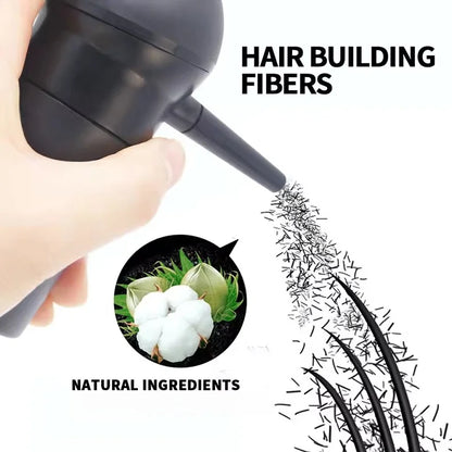 Hair Fiber Powder Hair Seams Covers Fiber Powder Hair Powder Can Hair Full-Bodied Waterproof Hair Powder Auxiliary Nozzle Set