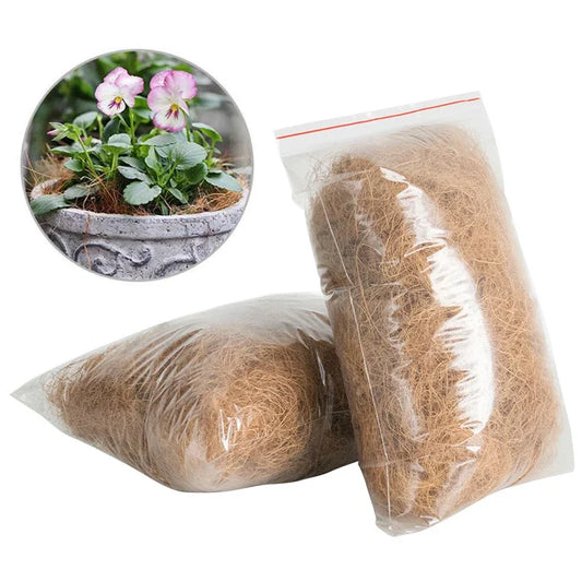 Natural Coconut Husk Fiber Orchids Crafts, Pet Bedding, Insect-Proof, Protect Plants, Maintain Soil Temperature 200g